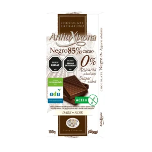 Chocolate 85% Cacao Sin azúcar 100grs - AntiuXixona