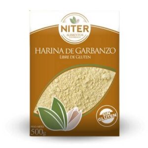 Harina de Garbanzos Sin Gluten 500grs - NITER