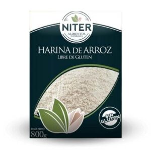 Harina de Arroz Sin Gluten 800grs - NITER