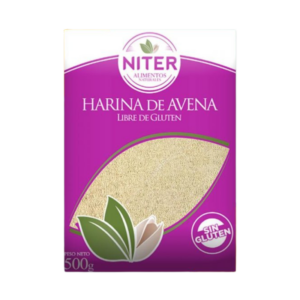 Harina de Avena Sin Gluten 500grs -NITER