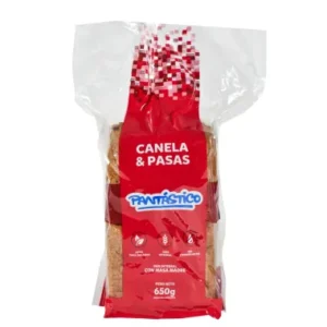 Pan Integral Canela y Pasas 650grs - PANTASTICO