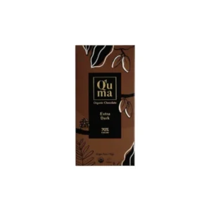Chocolate Extra Dark 70% Cacao 70grs - Q´uma