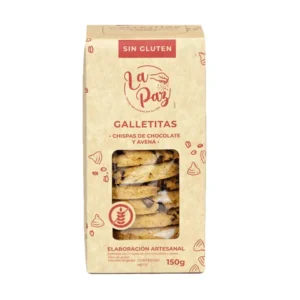 Galletas con Chips de Chocolate Sin Gluten 150grs - La Paz