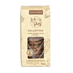 Galletas de Cacao Sin Gluten 150grs - La Paz