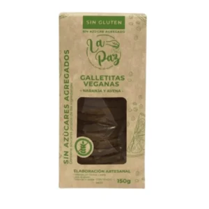 Galletas Veganas Sin Azúcar Sin Gluten 150grs - La Paz