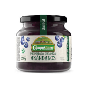 Mermelada de Arándanos Orgánica 270grs - Campo Claro