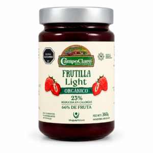 Mermelada de Frutilla Ligth 360grs - Campo Claro