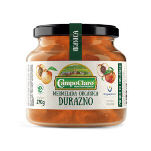 Mermelada de Durazno Orgánica 270grs - Campo Claro