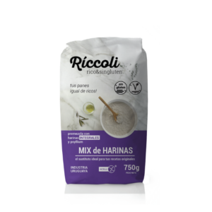 Mix de Harinas Integrales 750grs Sin Gluten - Riccoli