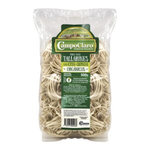 Tallarines de Chía y Quinoa Orgánicos 500grs - Campo Claro
