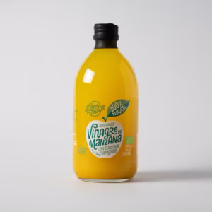 Vinagre de Manzana, Cúrcuma y Jengibre 500ml - Terra Verde