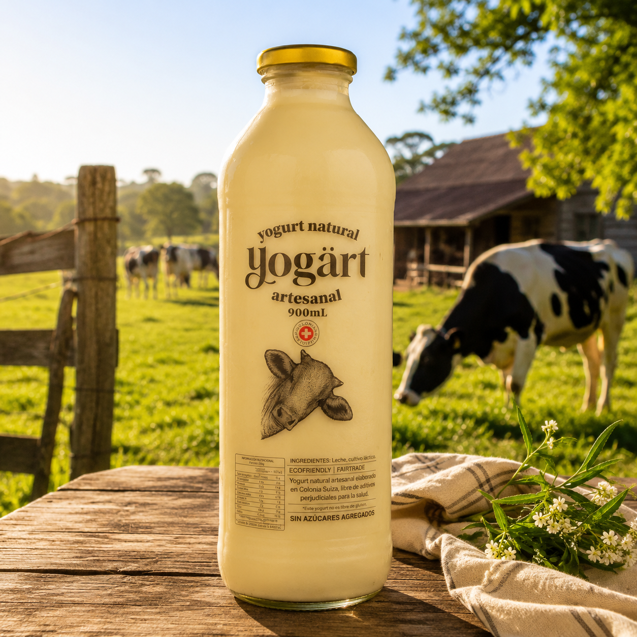 Yogurt Natural Yogart 900ml