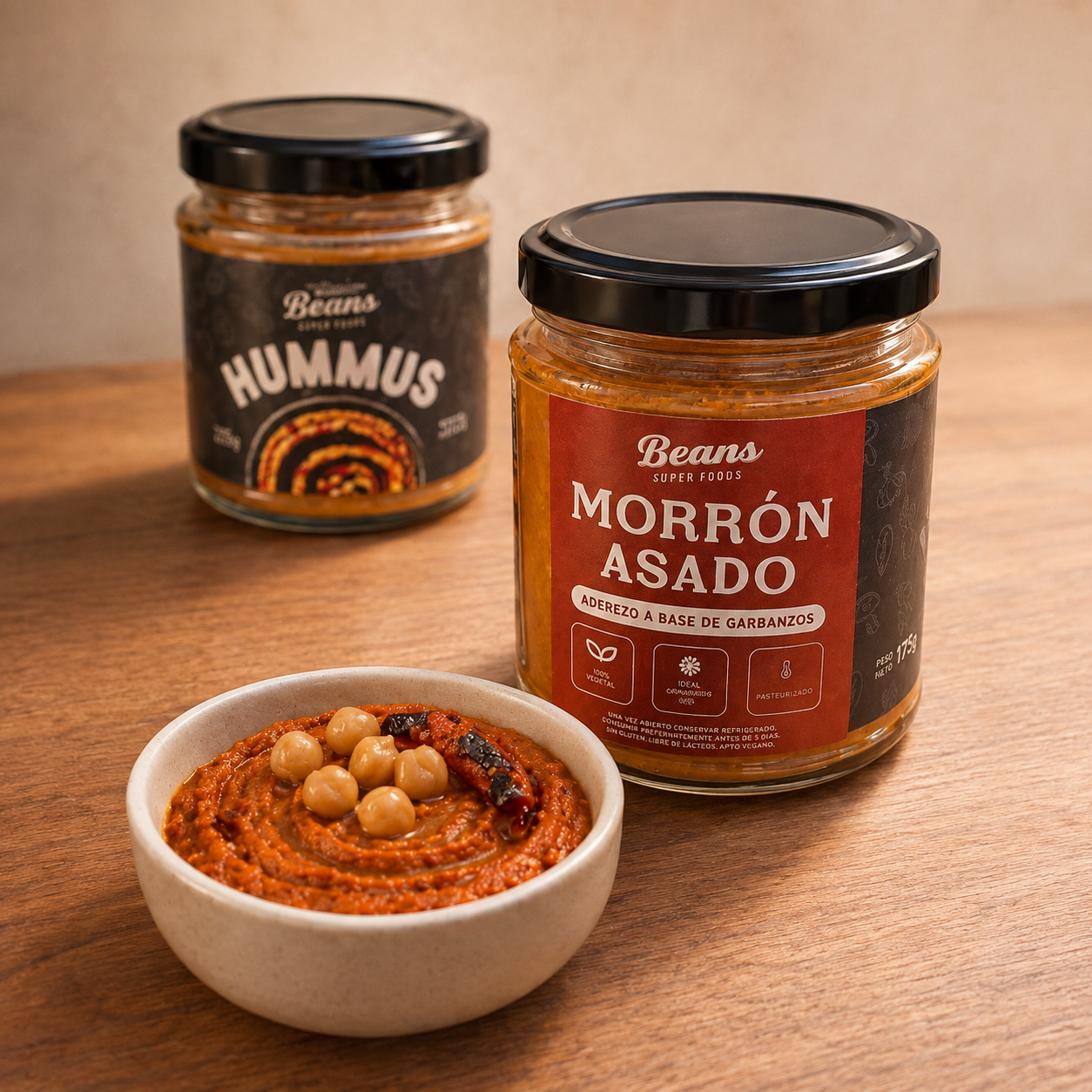Hummus Morrón Asado 175grs