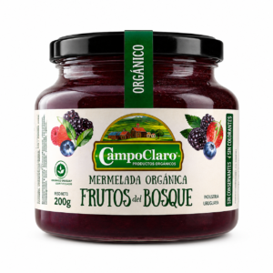 Mermelada de Frutos del Bosque 270grs Orgánica