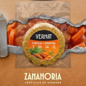 Tortillas de Vegetales x8 Zanahoria