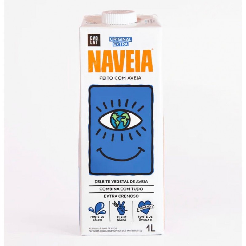 Leche de Avena Extra Fibra 1LT NAVEIA